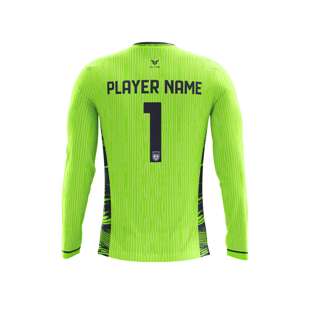 ROCKY HILL SC JERSEY LS (NEON GREEN)