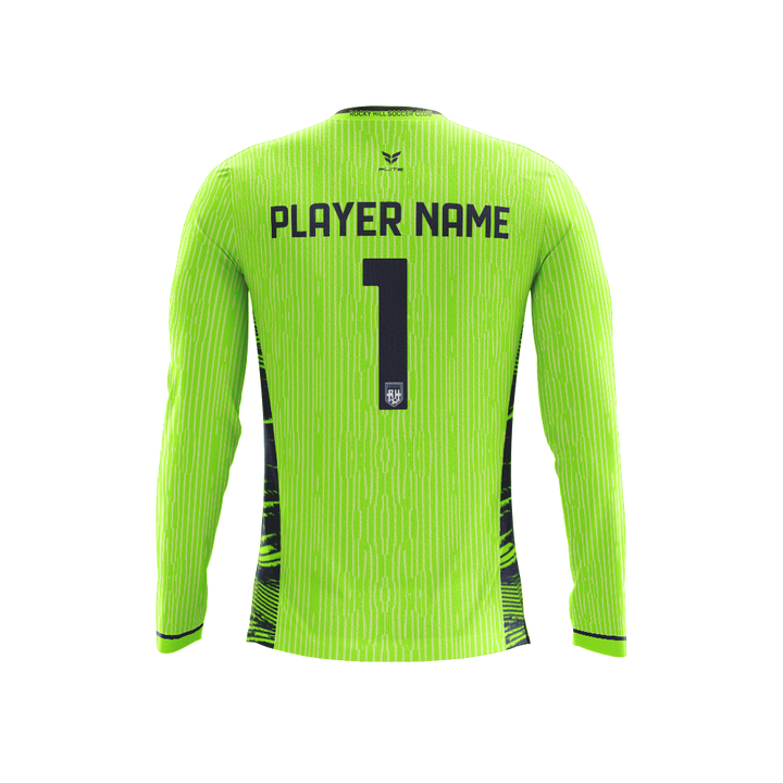 ROCKY HILL SC JERSEY LS (NEON GREEN)
