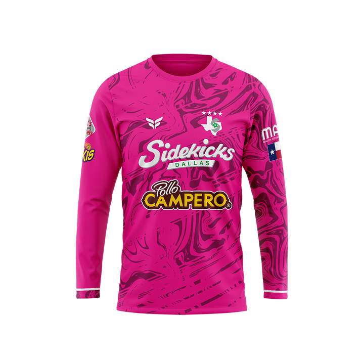 SIDEKICKS GAME JERSEY LS (PINK)