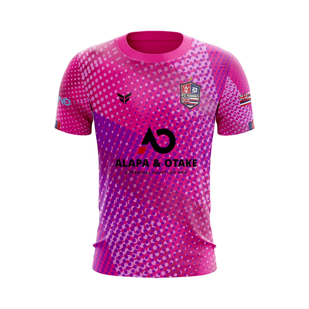 FC HAWAII GK JERSEY SS (PINK)