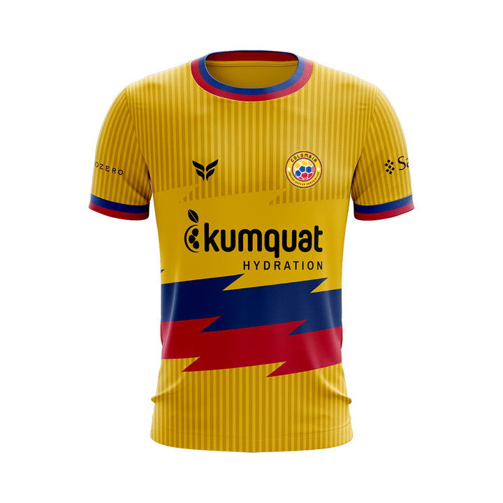 4 NATIONS COLOMBIA GAME JERSEY SS (YELLOW)