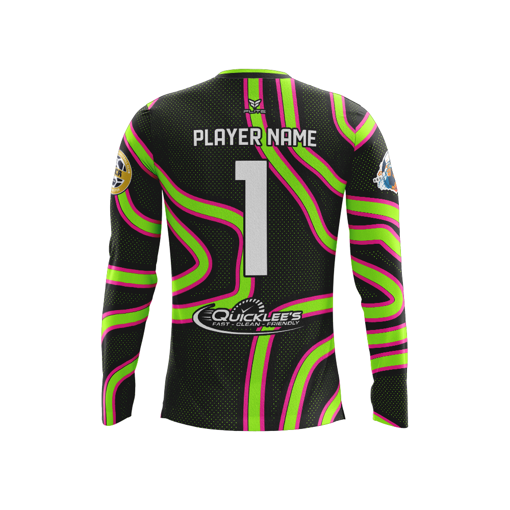 AFCR SELECT ACELER8 JERSEY GK LS (BLACK)