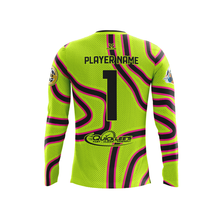AFCR SELECT ACELER8 JERSEY GK LS (NEON GREEN)