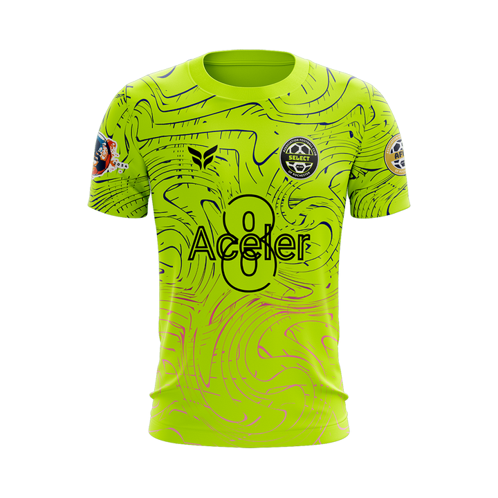 AFCR SELECT ACELER8 JERSEY SS (NEON GREEN)
