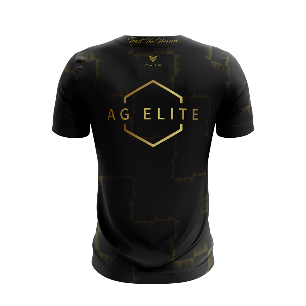AG ELITE TRAINING JERSEY SS (BLACK)