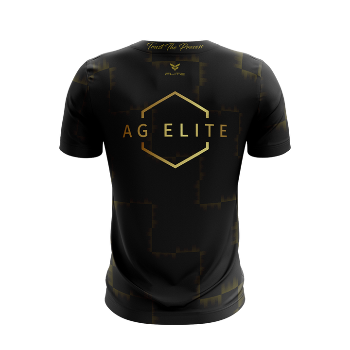 AG ELITE TRAINING JERSEY SS (BLACK)