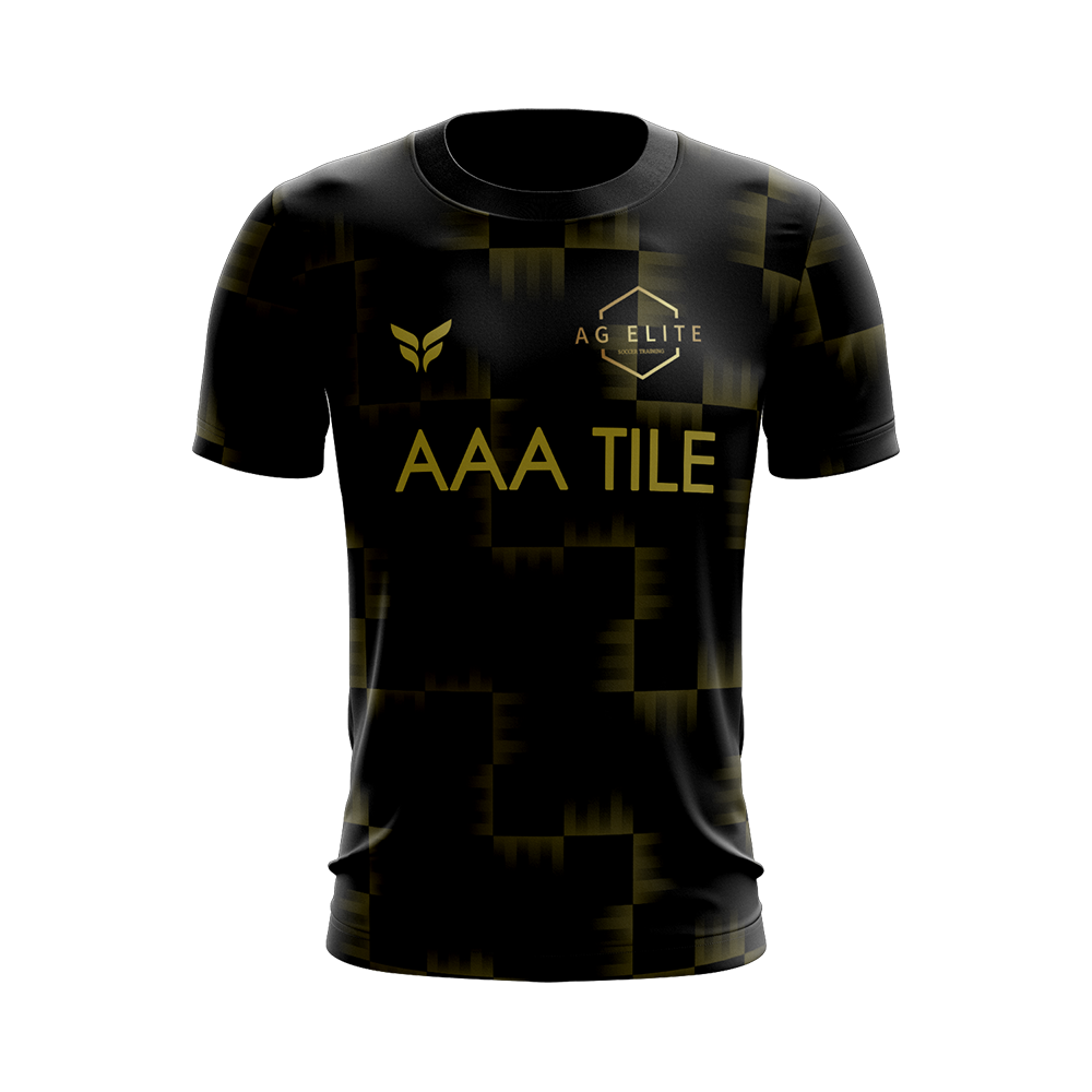 AG ELITE TRAINING JERSEY SS (BLACK)