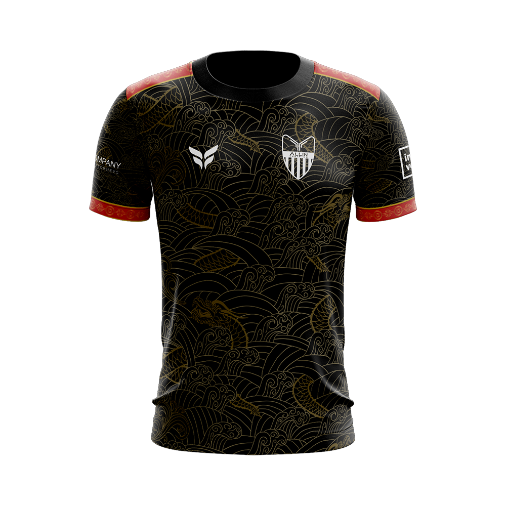 ALLIN MENS GAME JERSEY SS (BLACK)