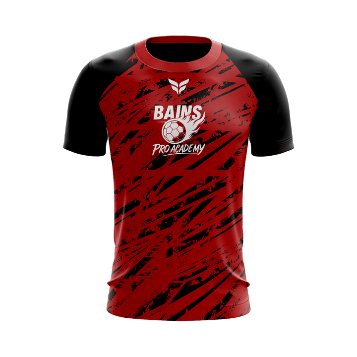 BAINS CROSSFIRE TRAINING JERSEY SS (RED)
