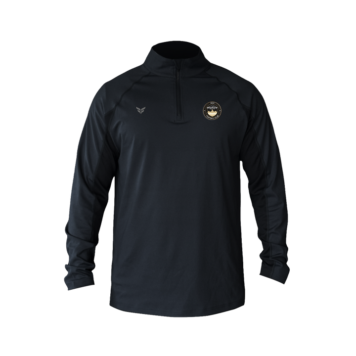 BELLEVUE ATHLETIC STEALTH QUARTER-ZIP (BLACK)