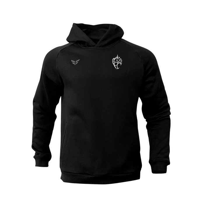 BLAZE FC COTTON-BLEND HOODIE (BLACK)