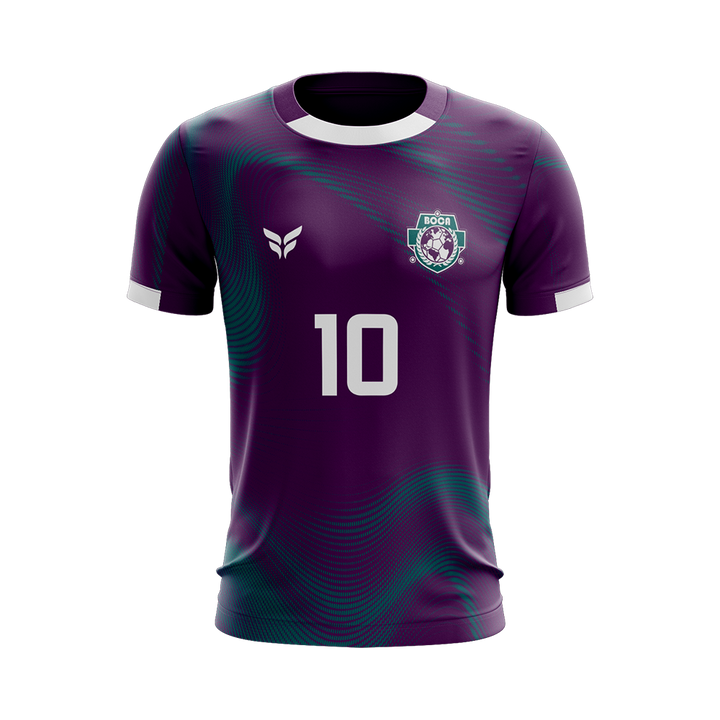 BOCA AFC HOME JERSEY SS (PURPLE)