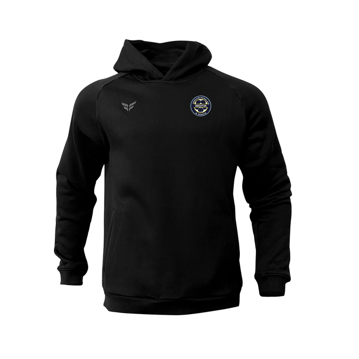 BRIGHTON COTTON-BLEND HOODIE (BLACK)