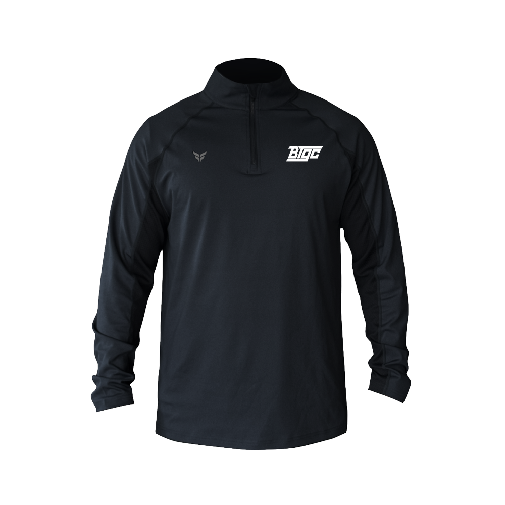 BTGC STEALTH QUARTER-ZIP (BLACK)