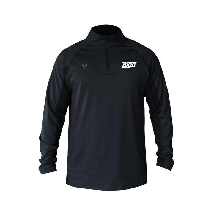BTGC STEALTH QUARTER-ZIP (BLACK)