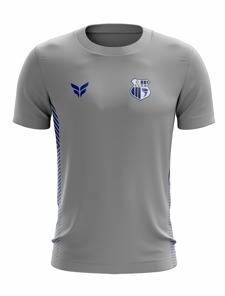 CCSA COACHES GAME TOP SS WITH VENTS (GREY)