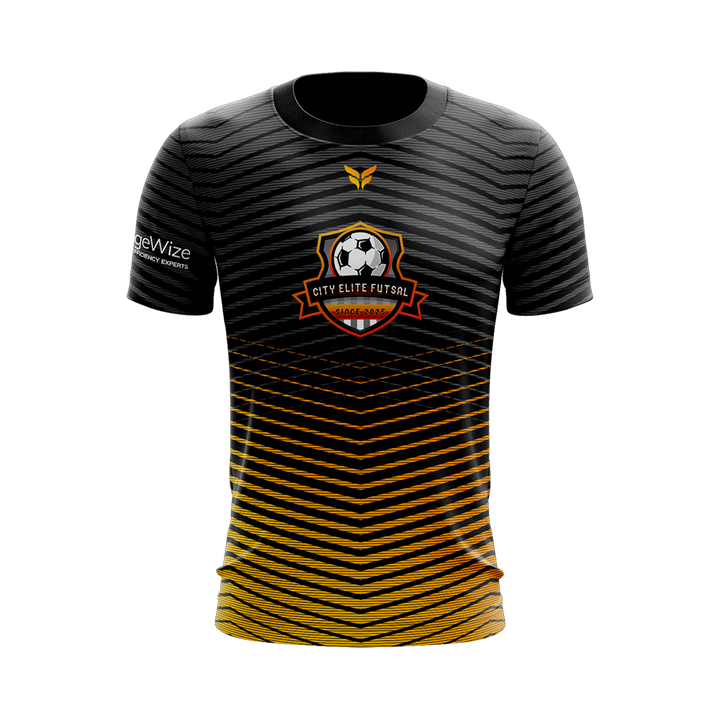 CITY ELITE FUTSAL 2025 JERSEY SS (BLACK)