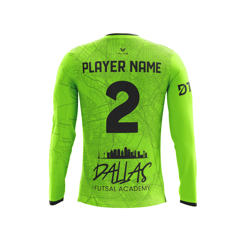 DALLAS FUTSAL ACADEMY GK JERSEY LS (GREEN)