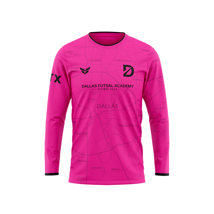 DALLAS FUTSAL ACADEMY GK JERSEY LS (PINK)