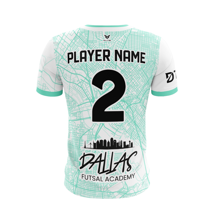 DALLAS FUTSAL ACADEMY HOME JERSEY SS (WHITE)