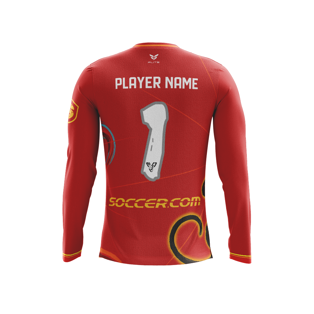DRUNKEN MONKEYS GK JERSEY LS (RED)