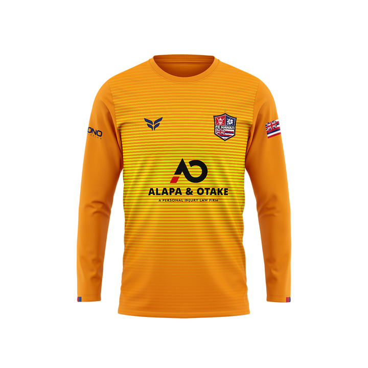 FC HAWAII GK JERSEY LS (ORANGE)