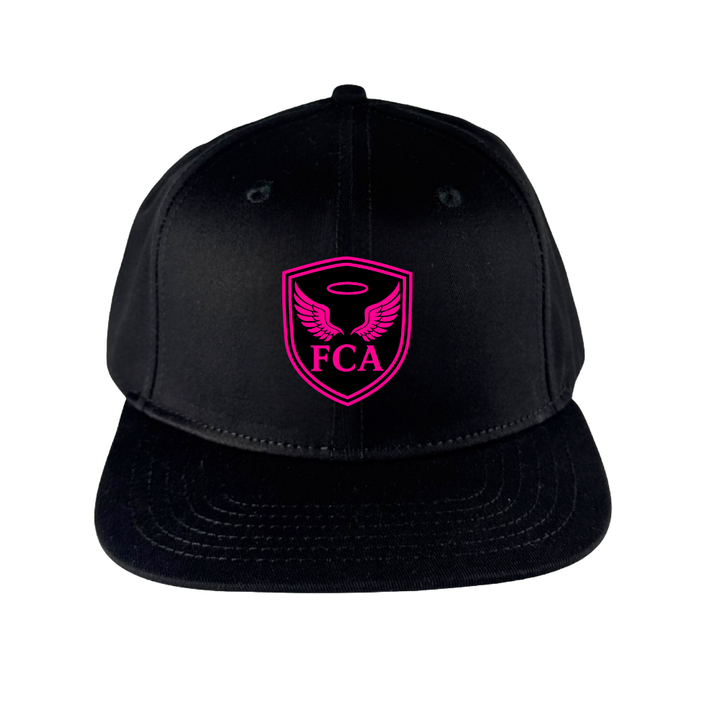 FCA CURVE BRIM SNAPBACK HAT (BLACK)