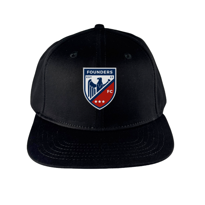 FOUNDERS FC CURVE BRIM SNAPBACK HAT (BLACK)