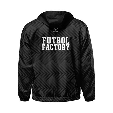 FUTBOL FACTORY WINDBREAKER JACKET (BLACK)