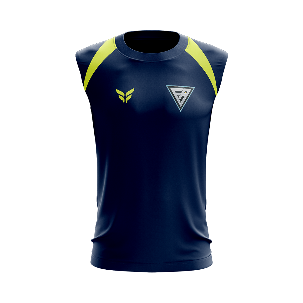 FUTBOLAND TRAINING TOP NS (NAVY YELLOW)