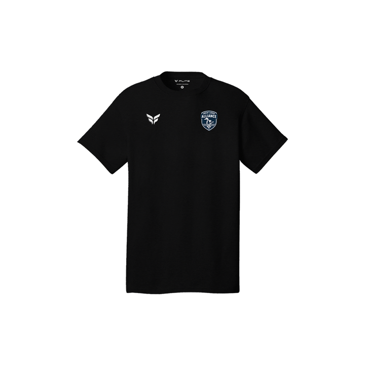 GREAT LAKES ALLIANCE COTTON-BLEND TSHIRT (BLACK)