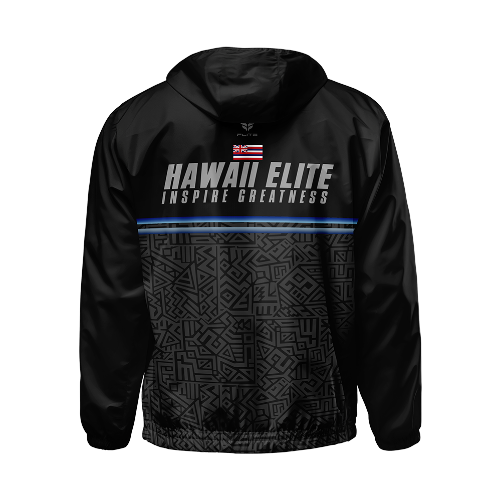 HAWAII ELITE WINDBREAKER JACKET (BLACK)