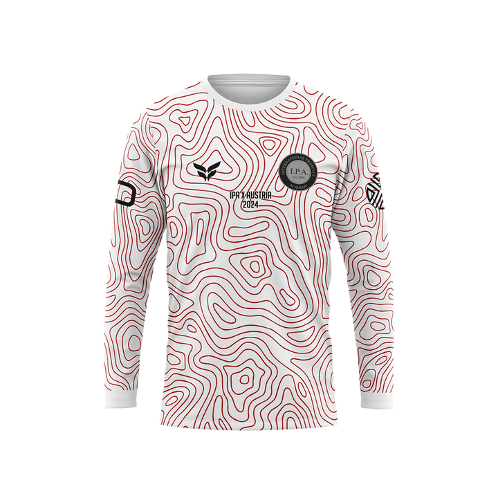 IPA AUSTRIA FIELD PLAYER JERSEY LS (WHITE)