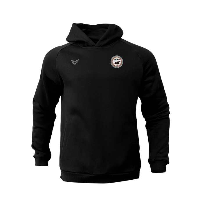 AFCR JETS COTTON-BLEND HOODIE (BLACK)