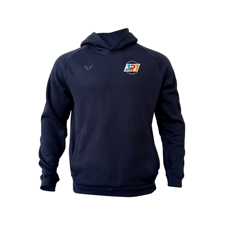 JR7 COTTON-BLEND HOODIE (NAVY)