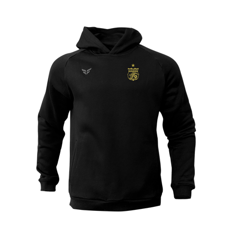 LA BOMBONERA COTTON-BLEND HOODIE (BLACK)