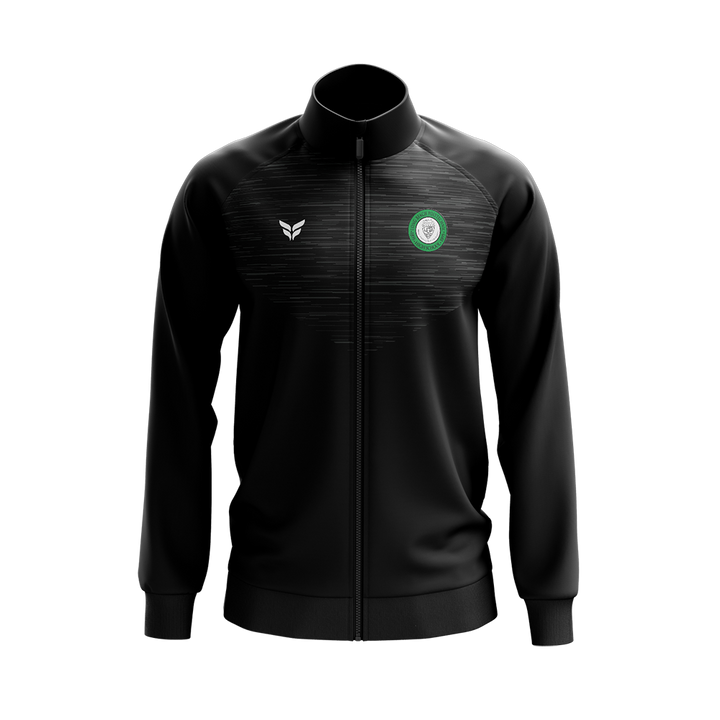 LB POLY WARM-UP JACKET (BLACK)