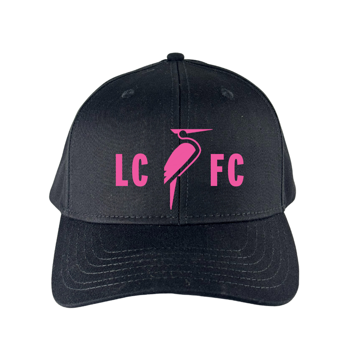 LCFC CURVE BRIM SNAPBACK HAT (BLACK)