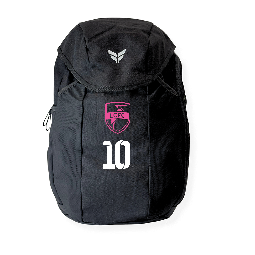 LCFC TEAM BACKPACK WITH PLAYER NUMBER (BLACK) – Flite Sports
