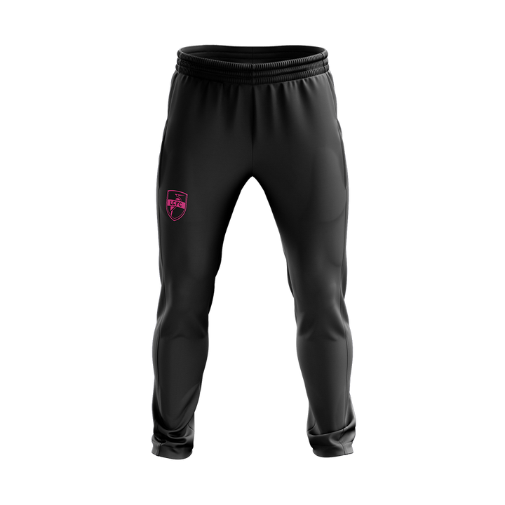 LCFC WARM-UP PANTS (BLACK)