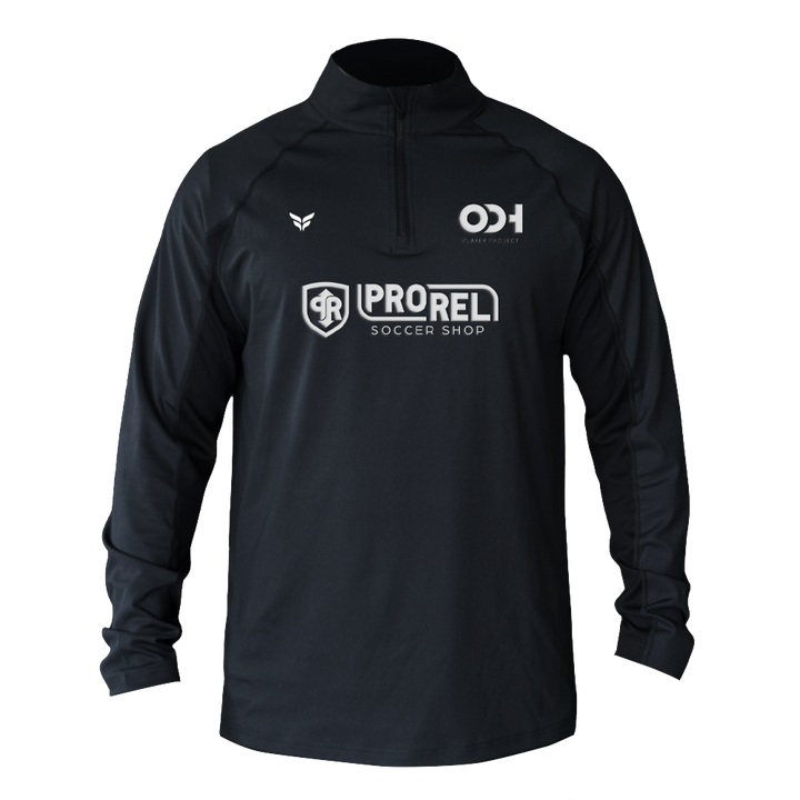 ODH STEALTH QUARTER-ZIP (BLACK)