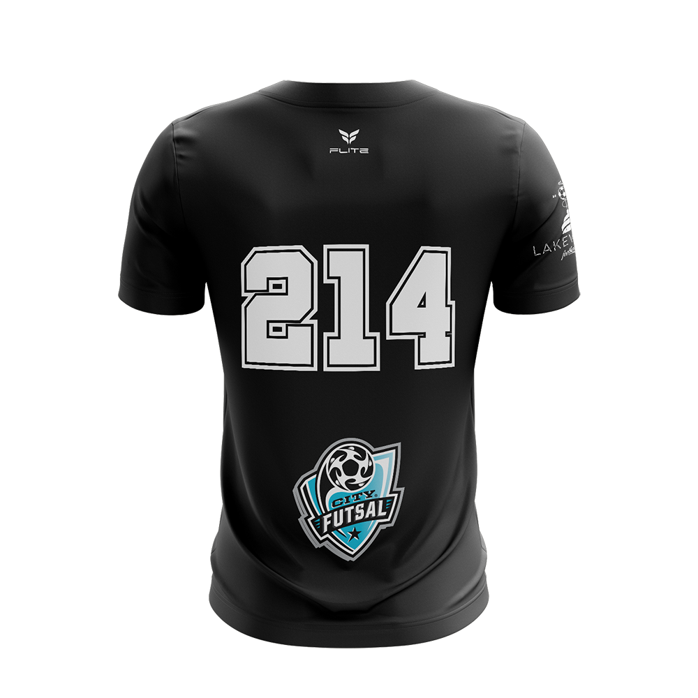 PROJECT 214 SANTOS TRAINING JERSEY SS (BLACK)