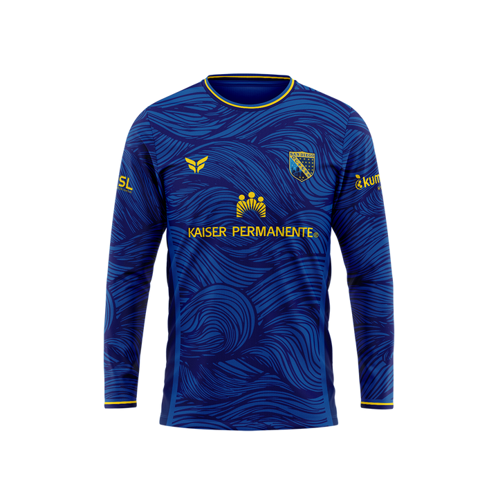 SD SOCKERS HOME JERSEY LS (NAVY)