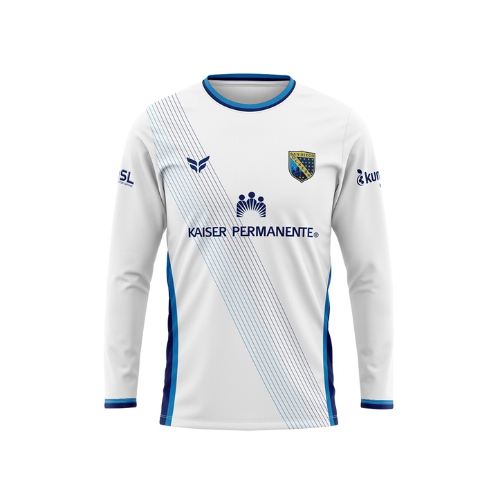 SD SOCKERS AWAY JERSEY LS (WHITE)