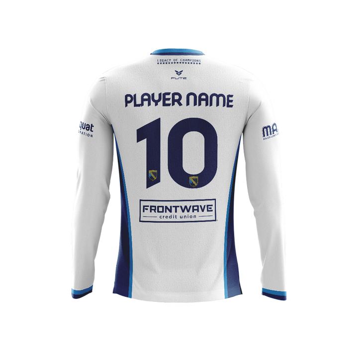 SD SOCKERS AWAY JERSEY LS (WHITE)