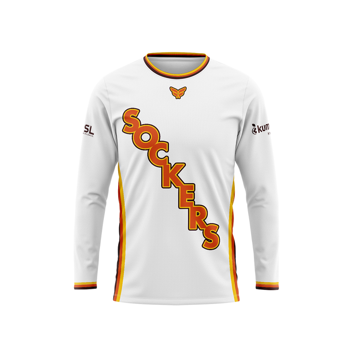SD SOCKERS PRO 3RD JERSEY LS (WHITE)