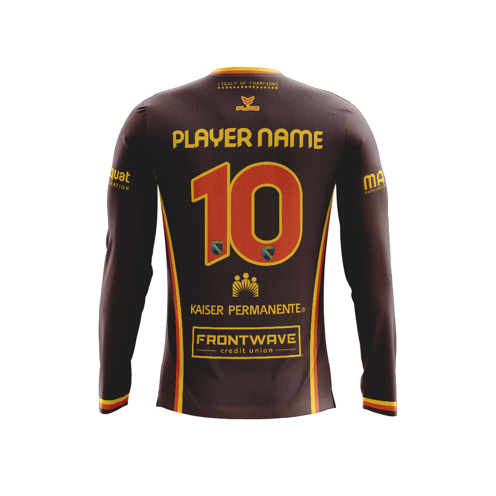 SD SOCKERS PRO 3RD JERSEY LS (BROWN)