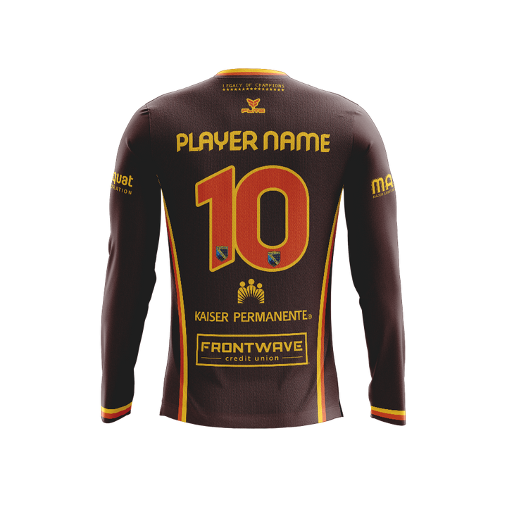 SD SOCKERS PRO 3RD JERSEY LS (BROWN)