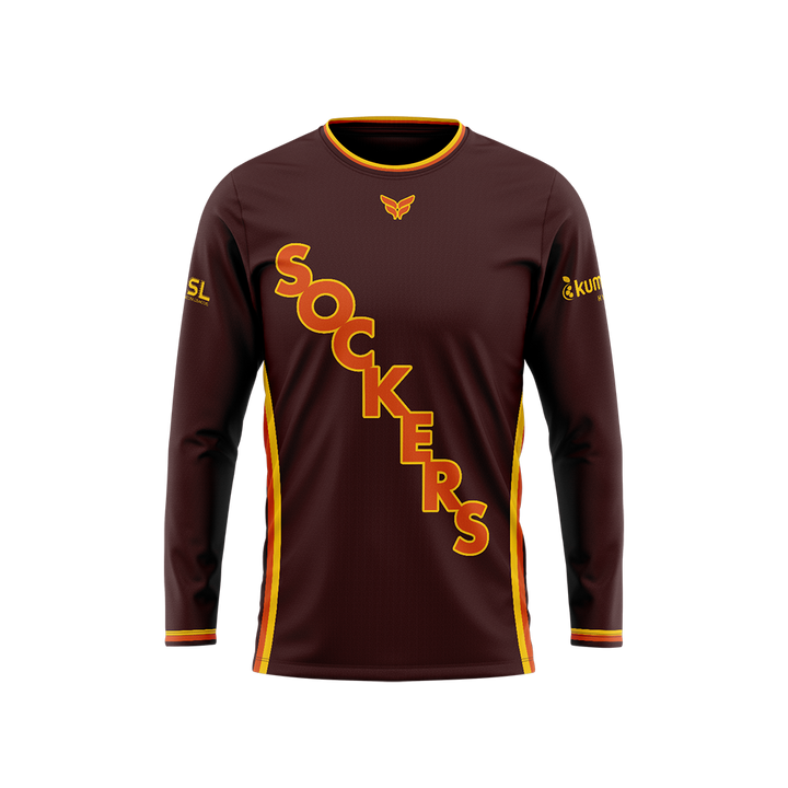 SD SOCKERS PRO 3RD JERSEY LS (BROWN)