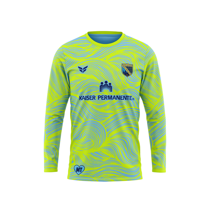 SD SOCKERS YOUTH GK JERSEY LS (NEON YELLOW)